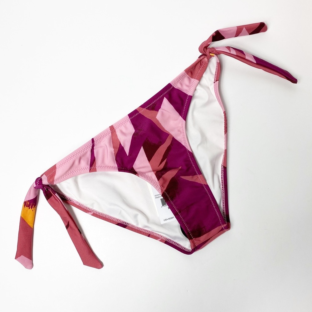 Volcom Pink Full Coverage Bikini Women Bot…